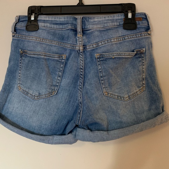 Pilcro and the Letterpress Stretch Denim Shorts - Picture 4 of 4